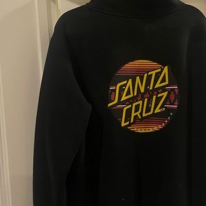 men’s M Santa Cruz zip up
